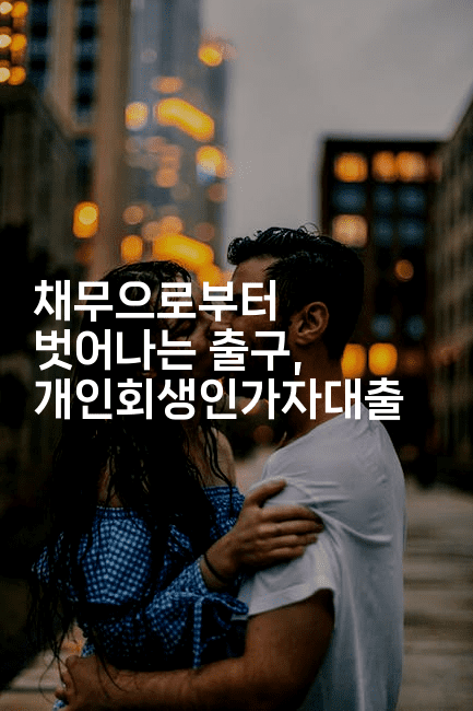 채무으로부터 벗어나는 출구, 개인회생인가자대출