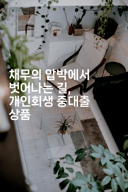 채무의 압박에서 벗어나는 길, 개인회생 중대출 상품-짜릿캐나다