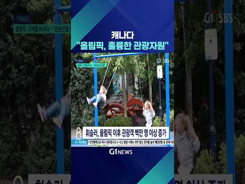 [G1뉴스] 캐나다 "올림픽, 훌륭한 관광자원"