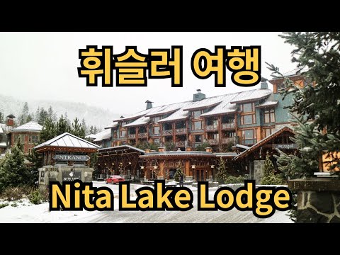 ?? 캐나다 여행 | 12월 폭설 직전 휘슬러 여행 | Nita Lake Lodge | 밴쿠버 강아지 동반 여행