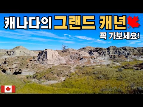 지난 500여일간의 북미 로드 트립 중 가장 인상 깊었던 곳 | 캐나다 판 그랜드 캐년 | 공룡 주립공원 | Dinosaur Provincial Park | 로드트립 Ep 20