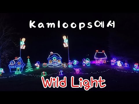 Kamloops에서의 아름다운 밤 #kamloops #canada #light #train #캐나다여행